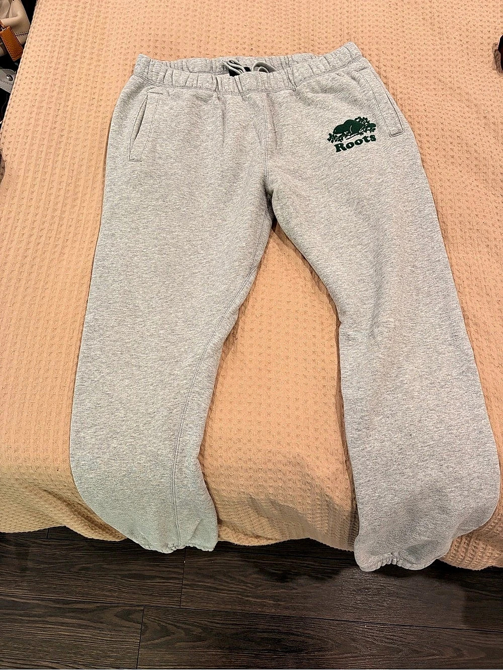Roots Original Salt & Pepper Sweatpants Gray Medium